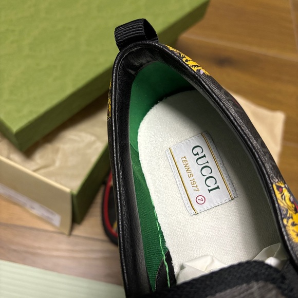 GUCCI  GG SUPREME H2O TIGER FACE TENNIS 1977 '" GUCCI 7 (US 8.5), - Picture 4 of 5